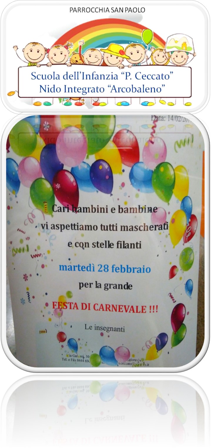 Asilo Festa di carnevale 28 2 2017