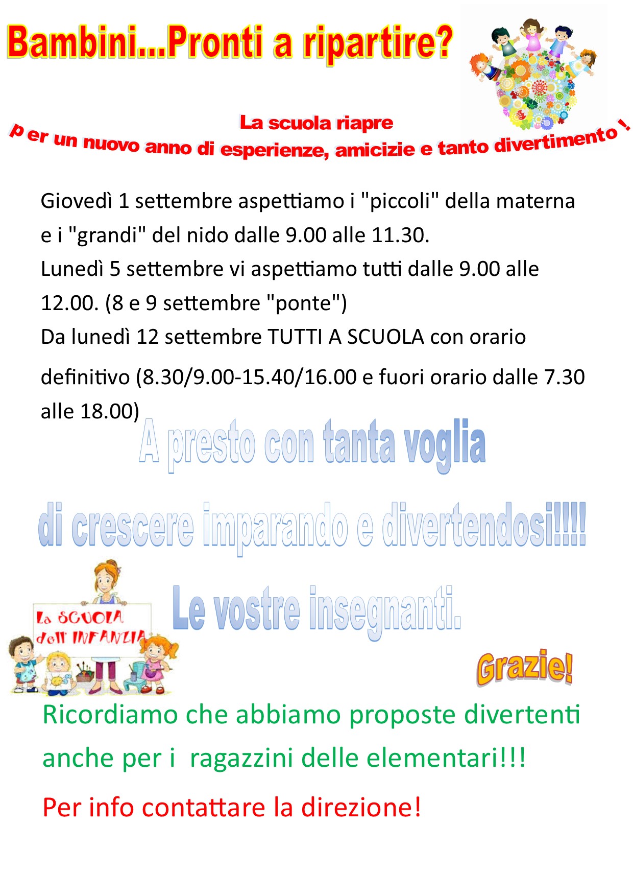 Bambini Pronti a Ripartire